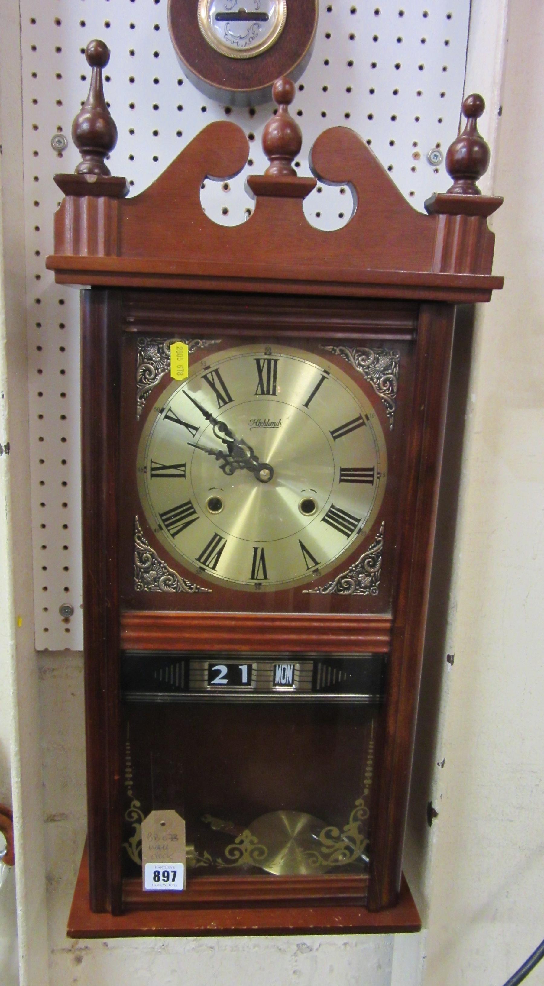 HIGHLANDS WALL CLOCK Image