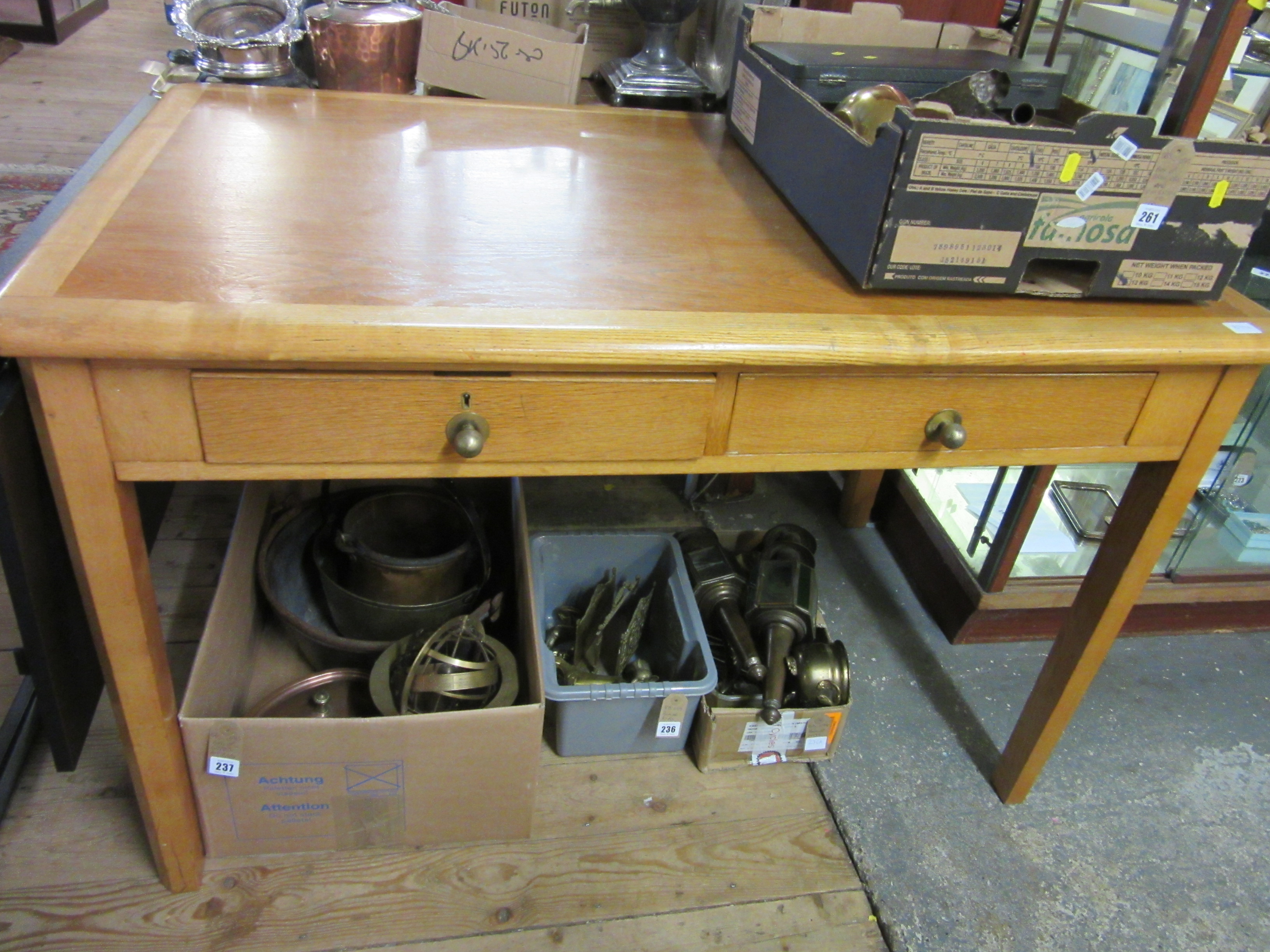 TWO DRAWER DESK Image