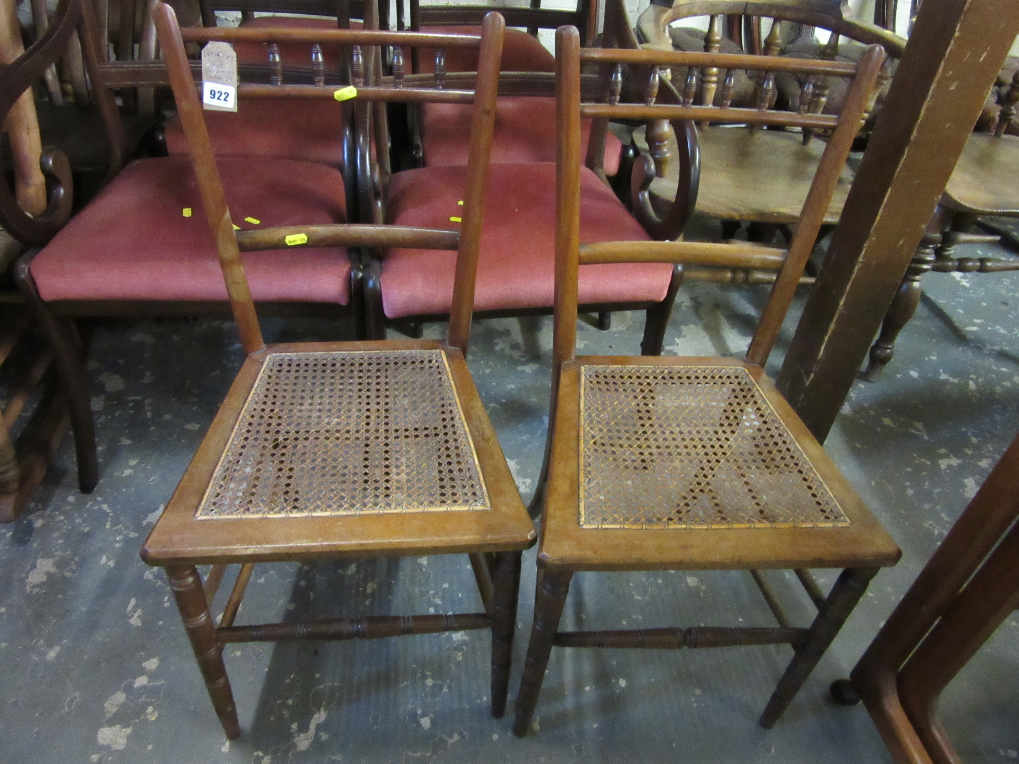 PAIR OF BEDROOM CHAIRS Image