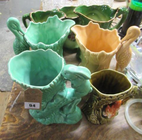 QUANTITY OF SYLVAC AND STAFFORDSHIRE JUGS Image