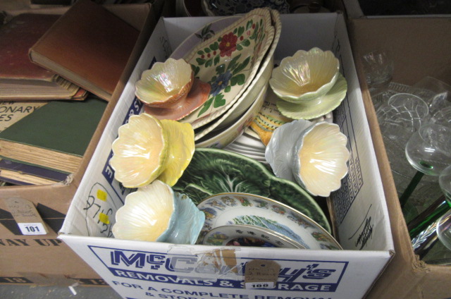 TWO BOXES OF CERAMICS Image