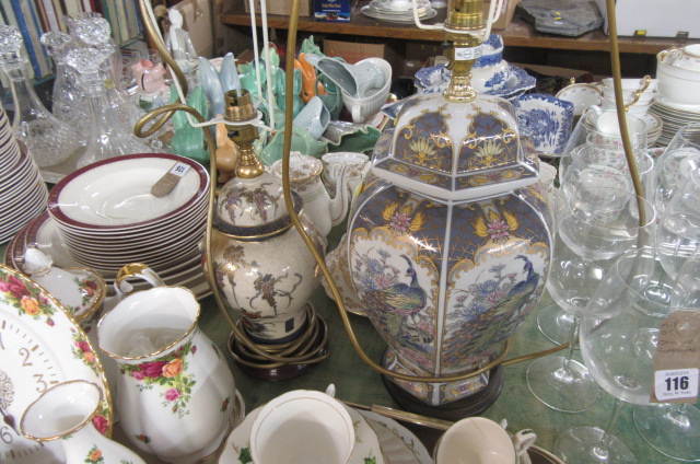 TWO TABLE LAMPS Image