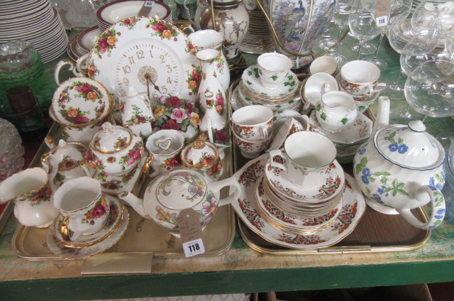 TWO TRAYS OF MIXED TEA WARE ETC Image
