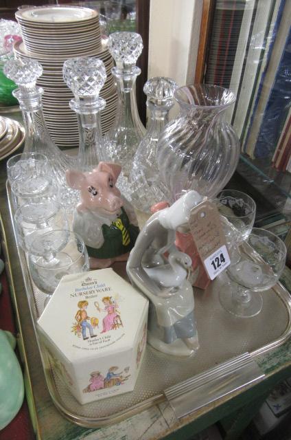 TRAY OF MIXED CERAMICS Image