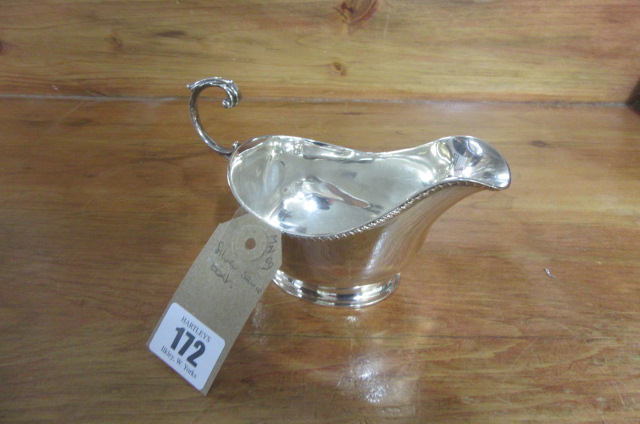 SILVER SAUCE BOAT Image