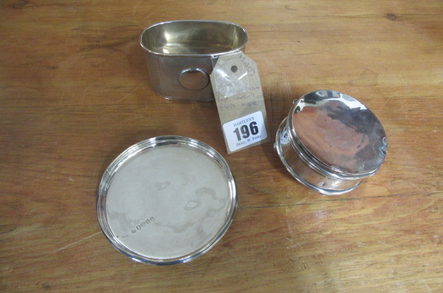 SILVER DRESSING TABLE BOX  COVER ETC Image