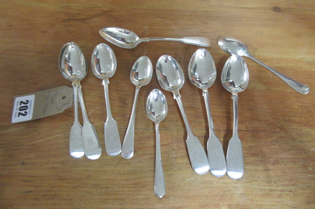 SILVER TEA SPOONS Image