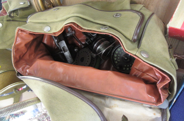 FISHING BAG AND REELS Image