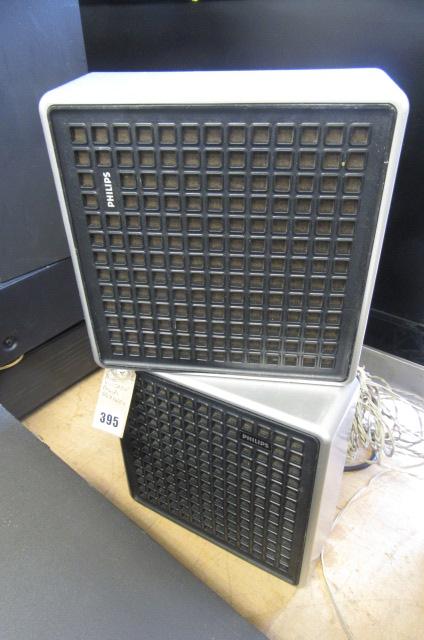 PAIR OF PHILLIPS SPEAKERS Image