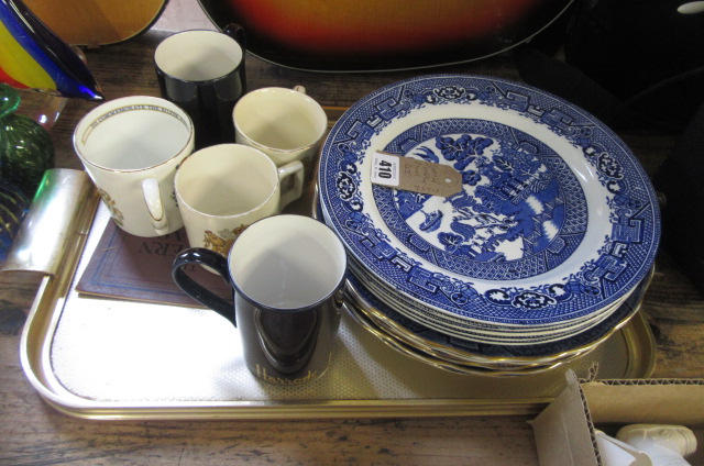 TRAY OF PLATES Image