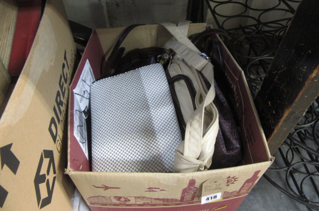 BOX OF HANDBAGS Image