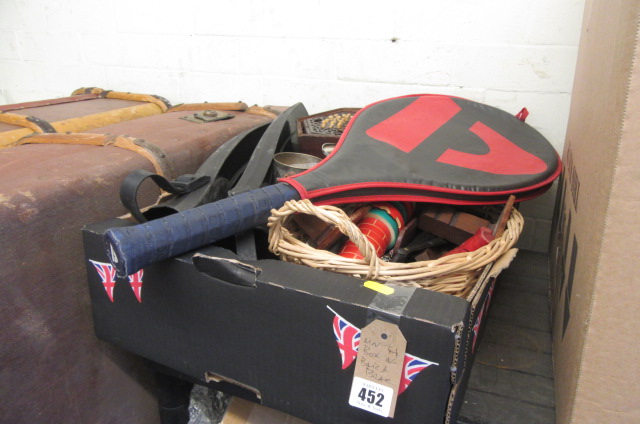 BOX OF BRIC A BRAC Image