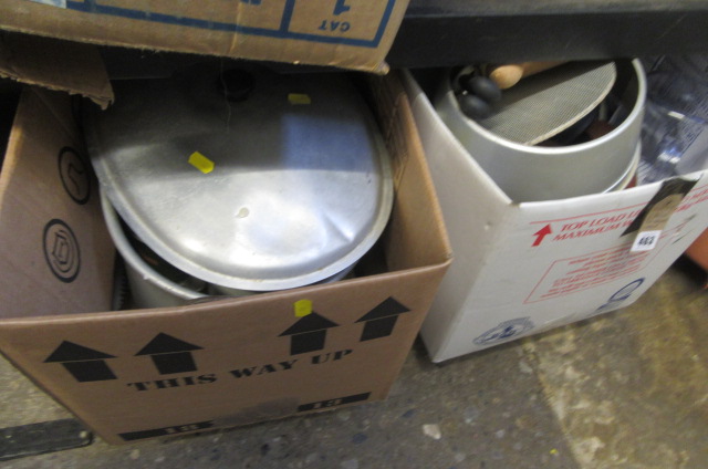 TWO BOXES OF KITCHEN WARE Image