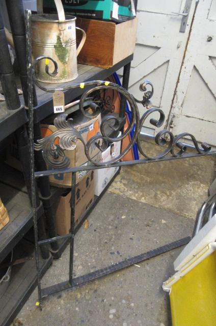 LARGE METAL PUB SIGN FRAME Image