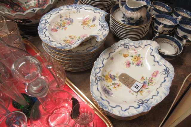 QUANTITY OF ROYAL CROWN DERBY PLATES AND DISHES Image