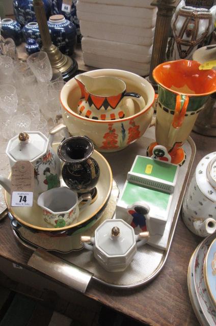 TRAY INCLUDING MYOTT WARE ETC Image