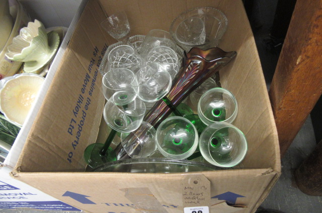 TWO BOXES OF GLASS Image