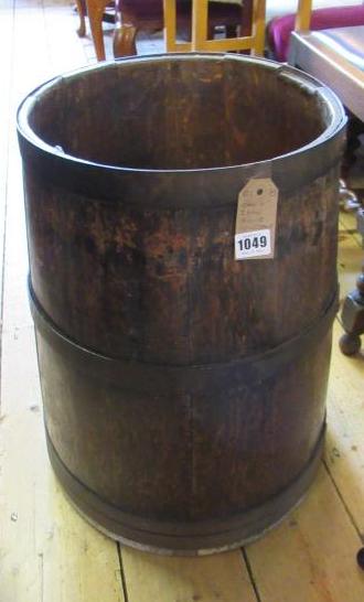 OAK AND IRON BOUND STICK STAND Image