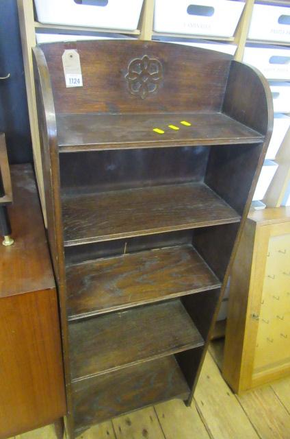 SMALL OAK BOOKCASE Image