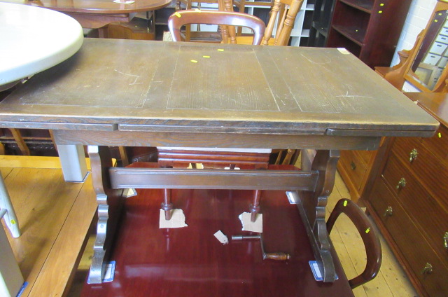 ERCOL EXTENDING DINING TABLE Image