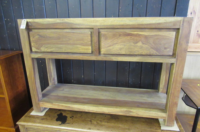 MODERN HARD WOOD SIDEBOARD Image