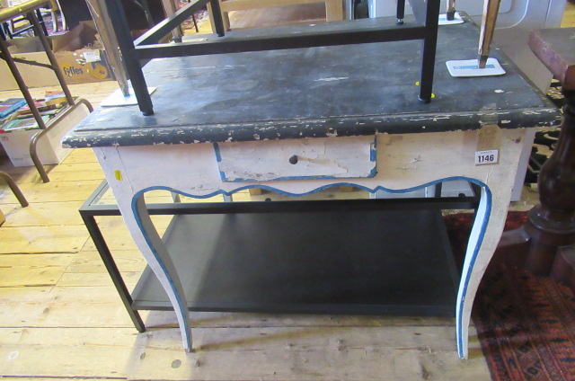 PAINTED PINE CENTRE TABLE Image