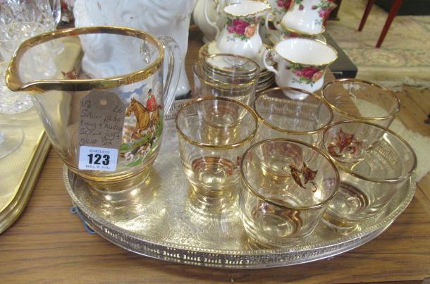 EPNS TRAY AND LEMONADE SET Image