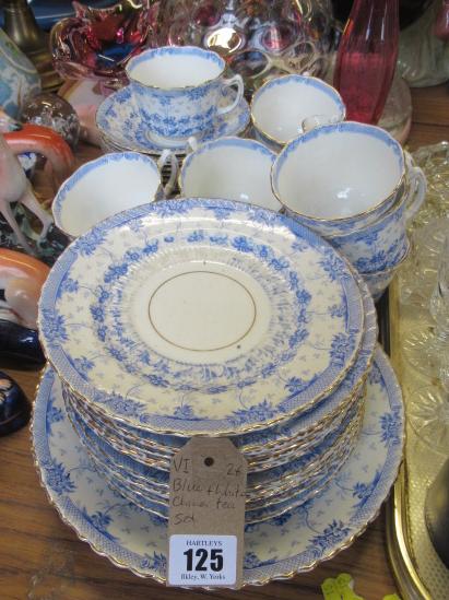 BLUE AND WHITE CHINA TEAWARE Image