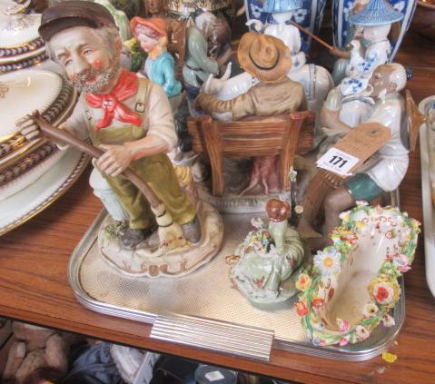 TRAY OF FIGURES ETC Image