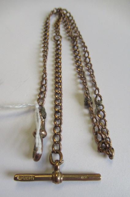 9CT GOLD ALBERT CHAIN Image