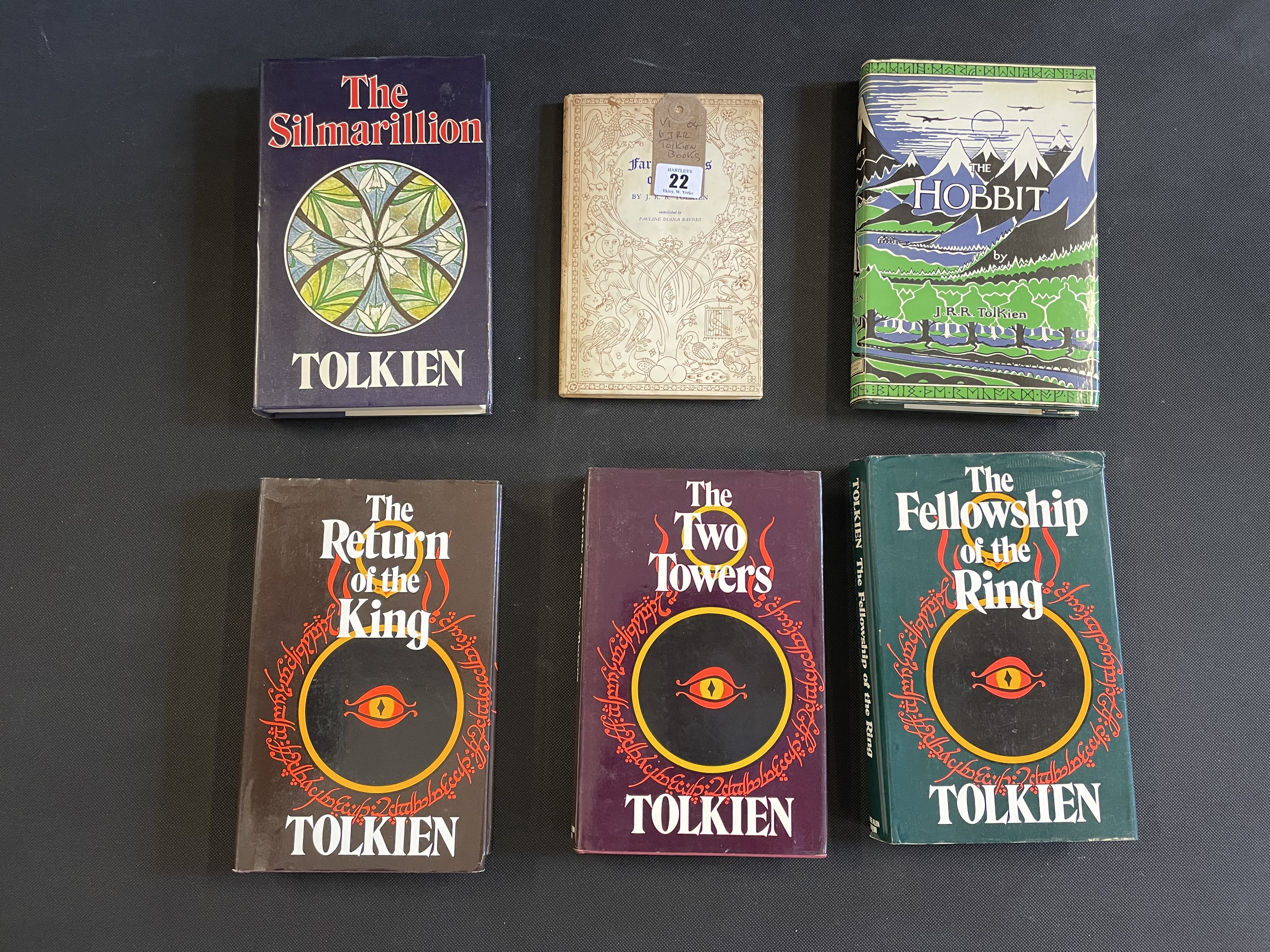 SIX TOLKIEN BOOKS Image