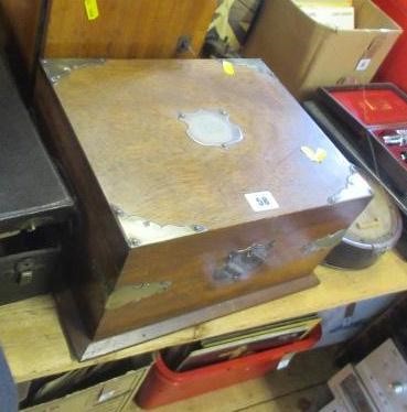 MAHOGANY TEA CADDY Image