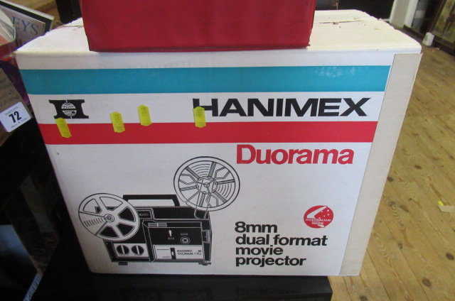 VINTAGE BOXED 8MM MOVIE PROJECTOR Image