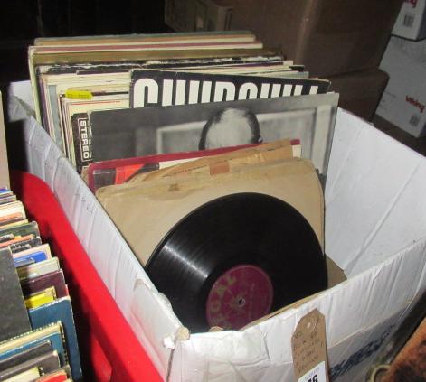 BOX OF CLASSICAL AND OTHER LP RECORDS Image