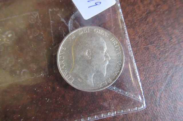 1908 SILVER SHILLING Image