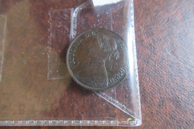 1861 HIGH GRADE FARTHING Image