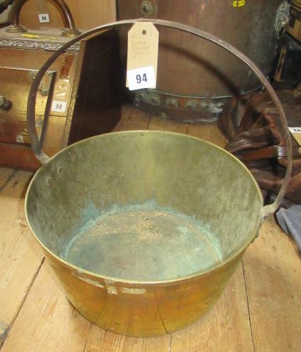 LARGE BRASS JAM PAN Image