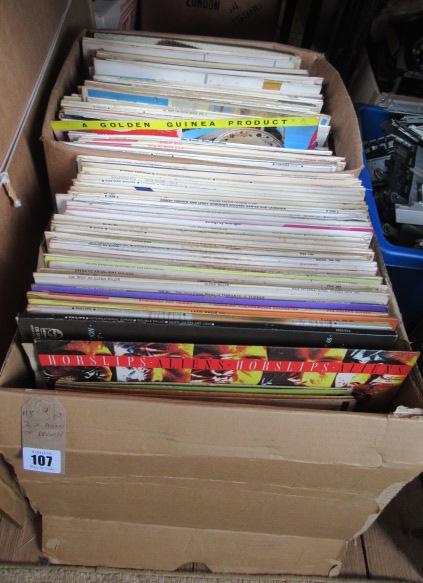TWO BOXES OF LP RECORDS Image