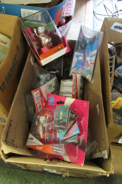 BOX OF OLYMPIC MASCOTS  Image