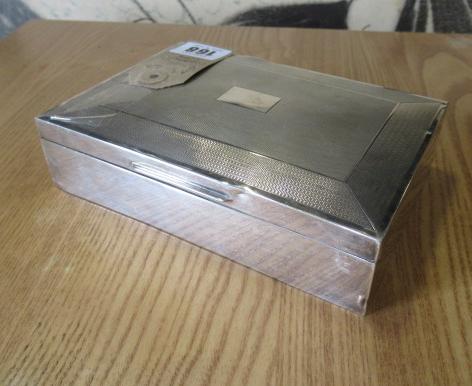 SILVER CIGARETTE CASE Image