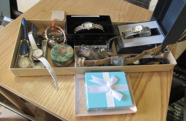 LADY'S GOLD WATCH ETC Image