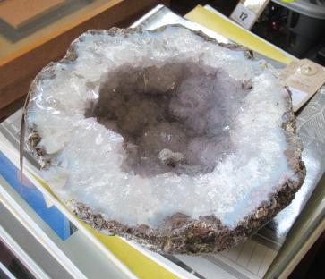 LARGE QUARTZ GEODE Image