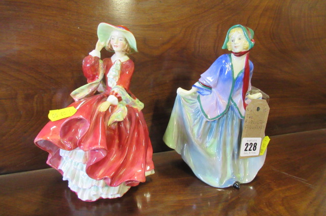 TWO ROYAL DOULTON FIGURES Image