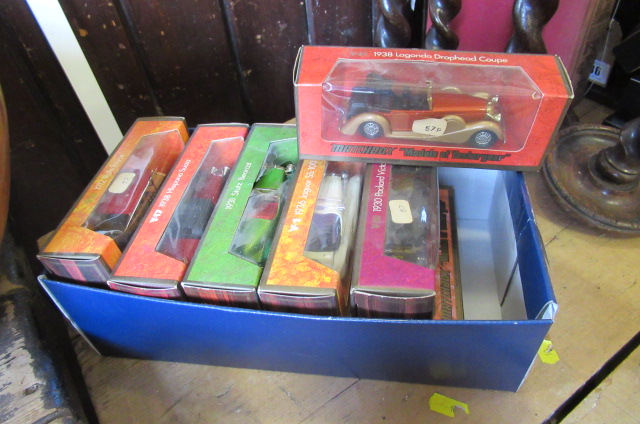 TEN MATCHBOX MODELS Image