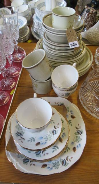 DENBY DINNER WARE AND COLCLOUGH TEAWARE Image