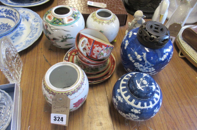 ORIENTAL GINGER JARS ETC Image