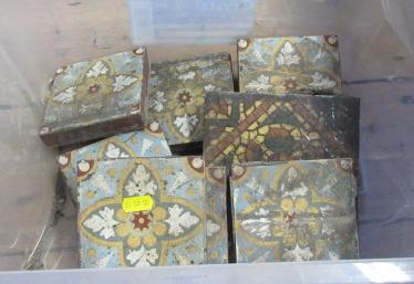 QUANTITY OF VICTORIAN GOTHIC TILES Image