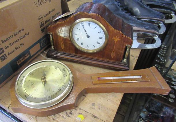 BAROMETER AND A CLOCK Image