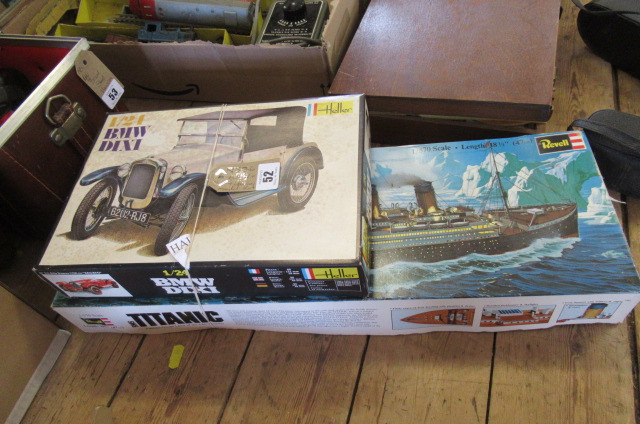 BMW AND TITANIC MODEL KITS Image