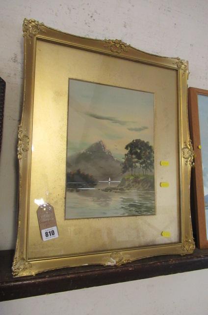 PAIR OF GILT FRAMED WATERCOLOURS Image
